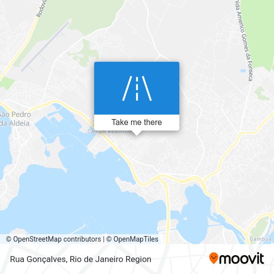 Rua Gonçalves map
