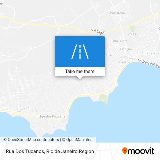 Rua Dos Tucanos map