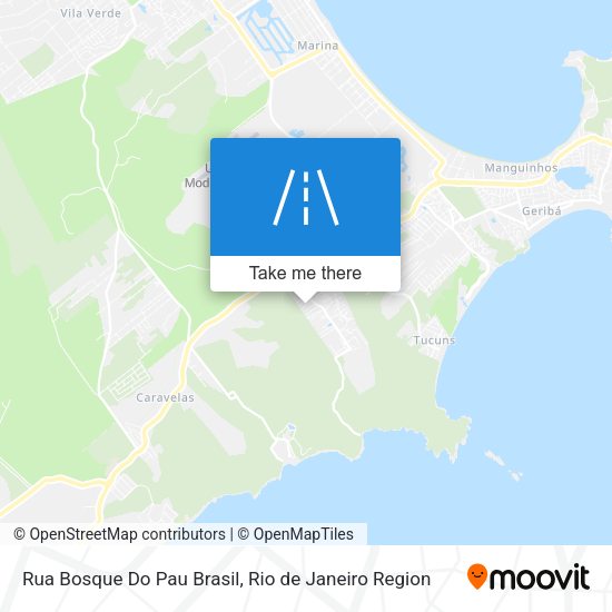 Rua Bosque Do Pau Brasil map