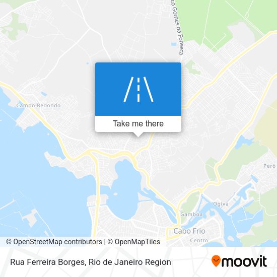 Rua Ferreira Borges map