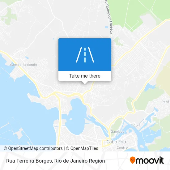 Rua Ferreira Borges map