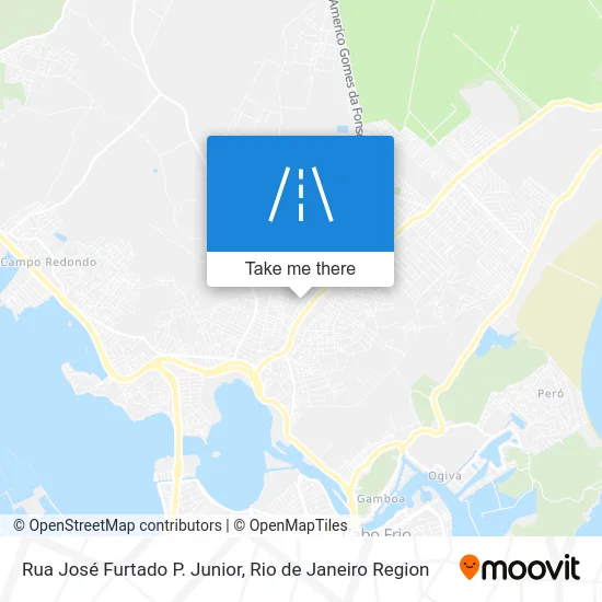 Rua José Furtado P. Junior map