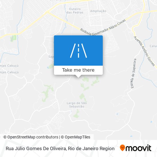 Rua Júlio Gomes De Oliveira map