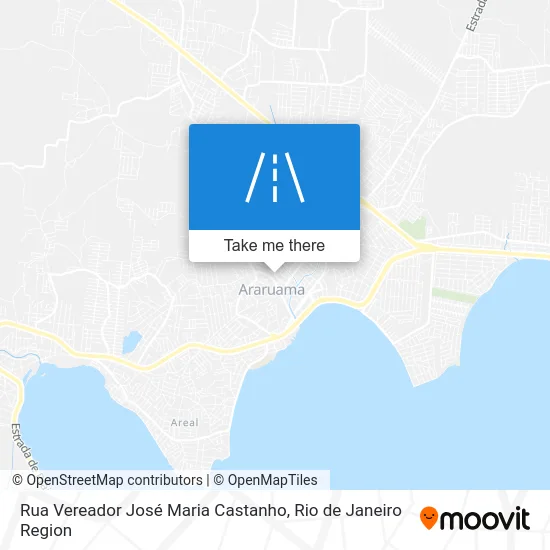 Rua Vereador José Maria Castanho map