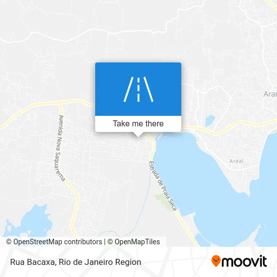 Rua Bacaxa map
