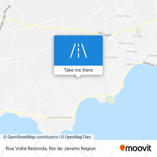 Rua Volta Redonda map