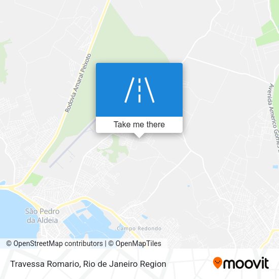 Travessa Romario map
