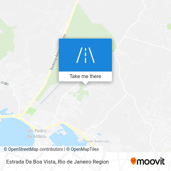 Estrada Da Boa Vista map