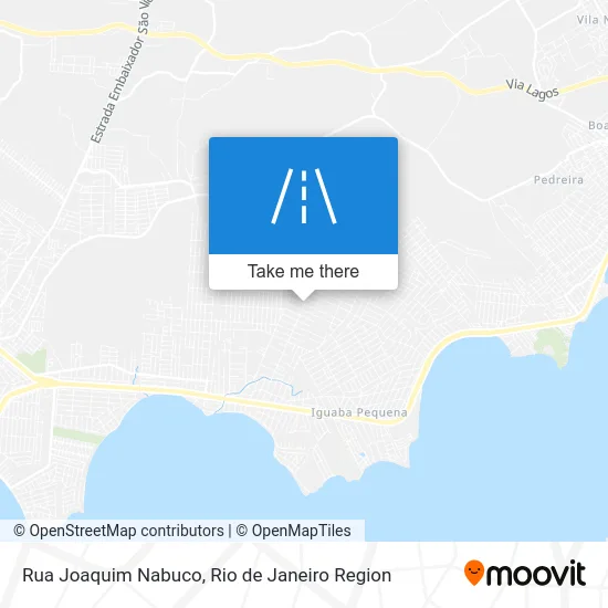 Rua Joaquim Nabuco map