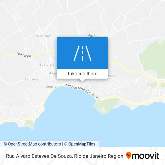 Rua Álvaro Esteves De Souza map