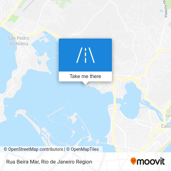 Rua Beira Mar map