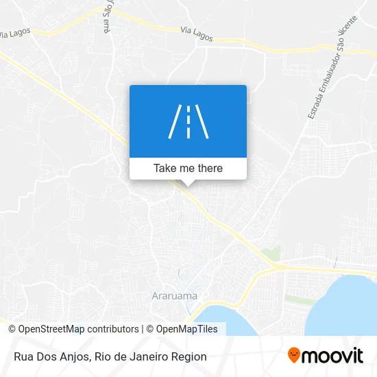 Rua Dos Anjos map