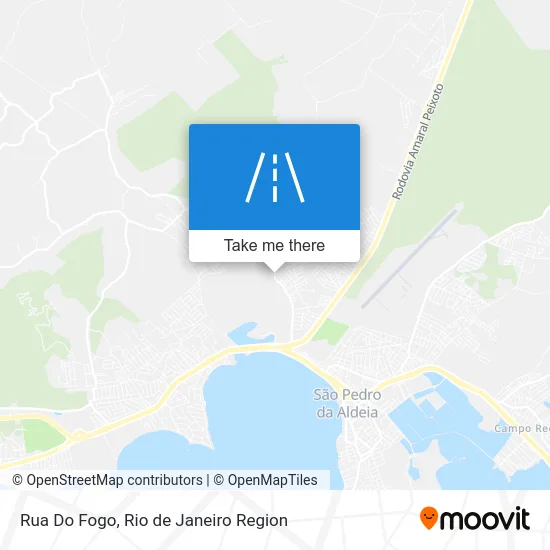 Rua Do Fogo map