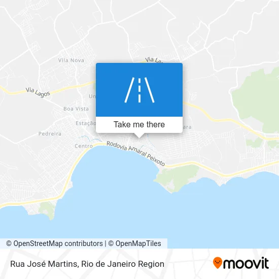 Rua José Martins map