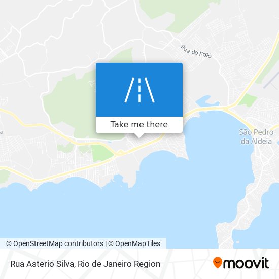 Rua Asterio Silva map