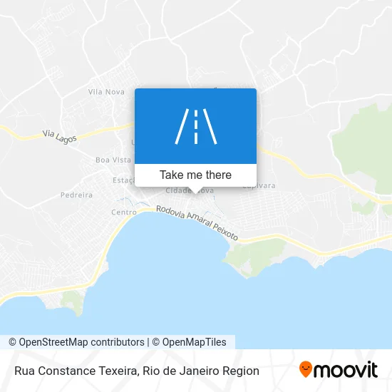 Rua Constance Texeira map
