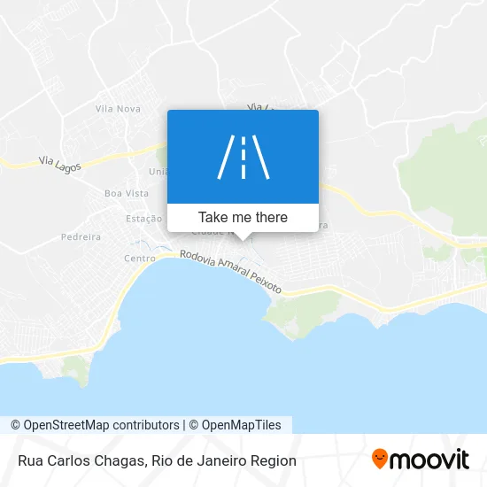 Rua Carlos Chagas map