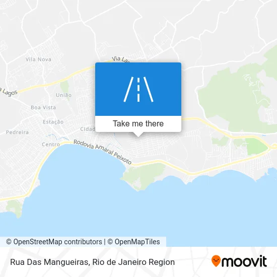 Rua Das Mangueiras map