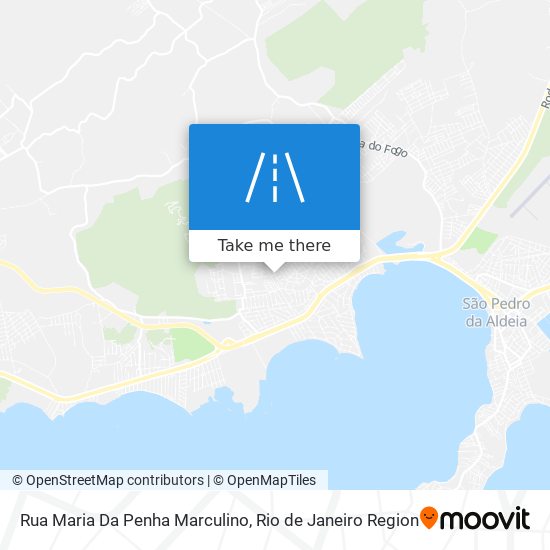 Rua Maria Da Penha Marculino map