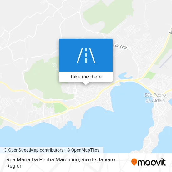 Rua Maria Da Penha Marculino map