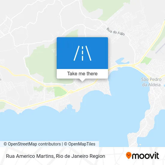 Rua Americo Martins map