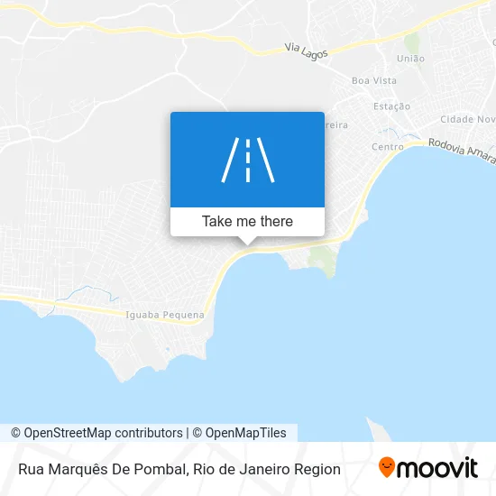 Rua Marquês De Pombal map