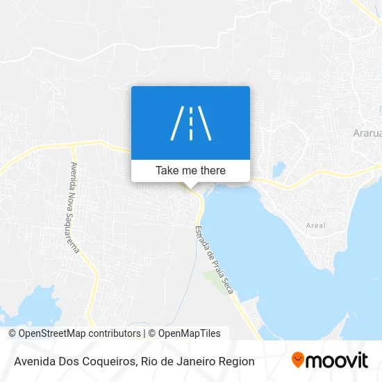 Avenida Dos Coqueiros map