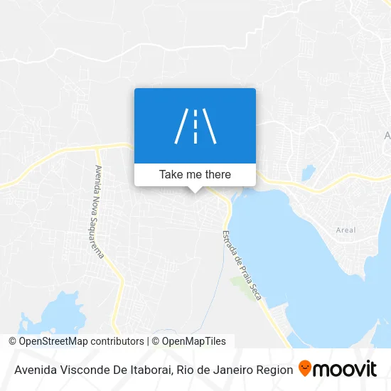 Avenida Visconde De Itaborai map