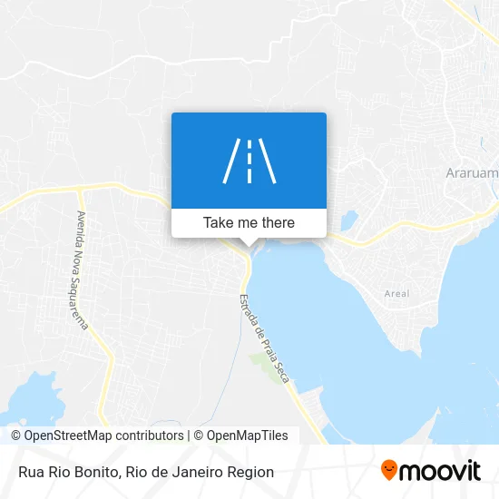 Rua Rio Bonito map