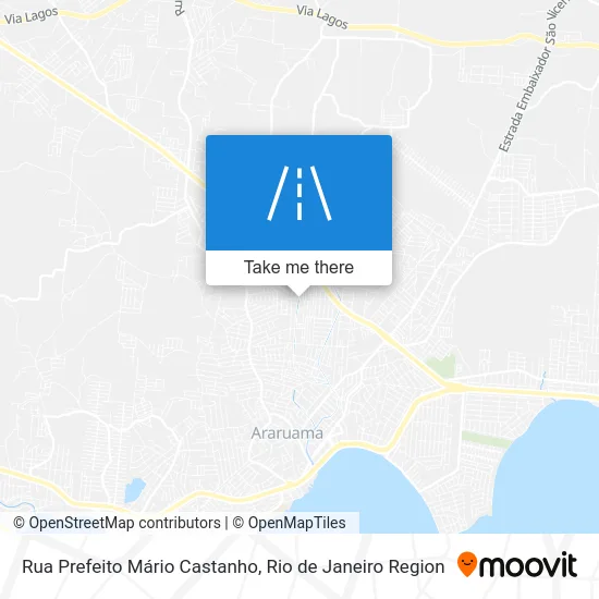 Rua Prefeito Mário Castanho map