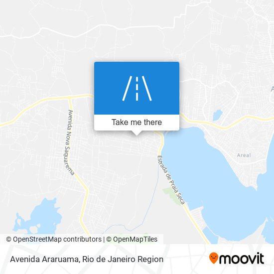 Mapa Avenida Araruama