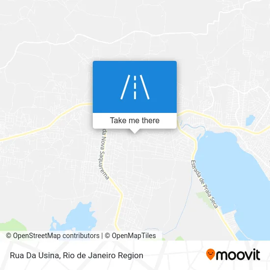 Rua Da Usina map