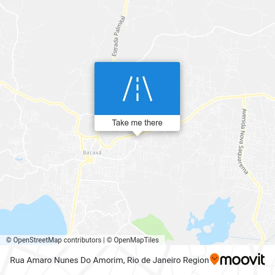 Rua Amaro Nunes Do Amorim map
