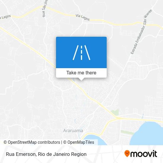 Rua Emerson map