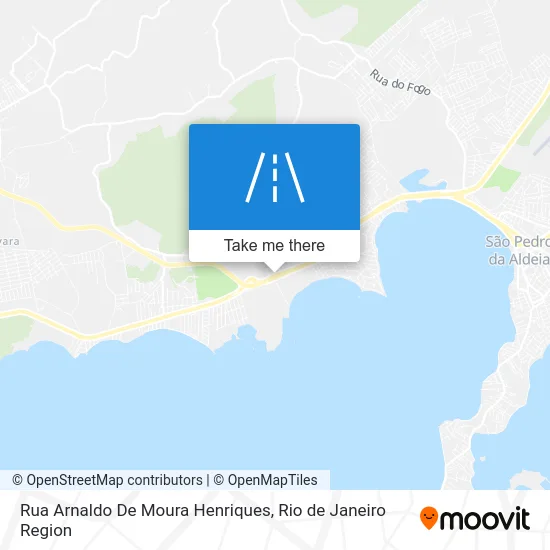 Rua Arnaldo De Moura Henriques map