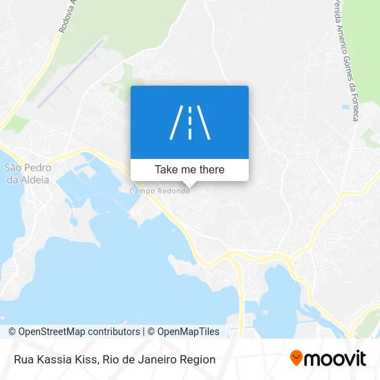 Rua Kassia Kiss map