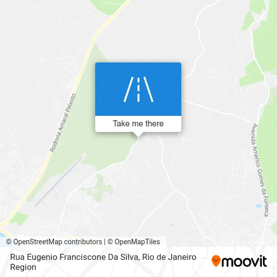 Rua Eugenio Franciscone Da Silva map