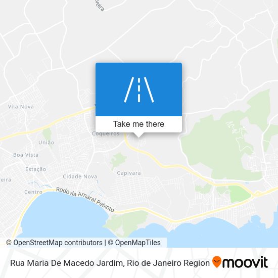 Rua Maria De Macedo Jardim map