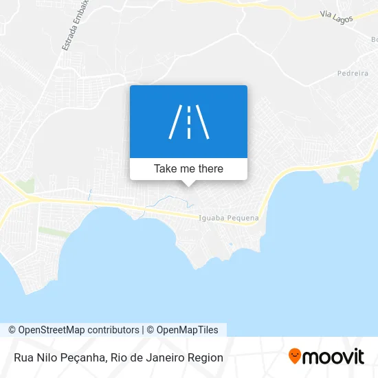 Rua Nilo Peçanha map