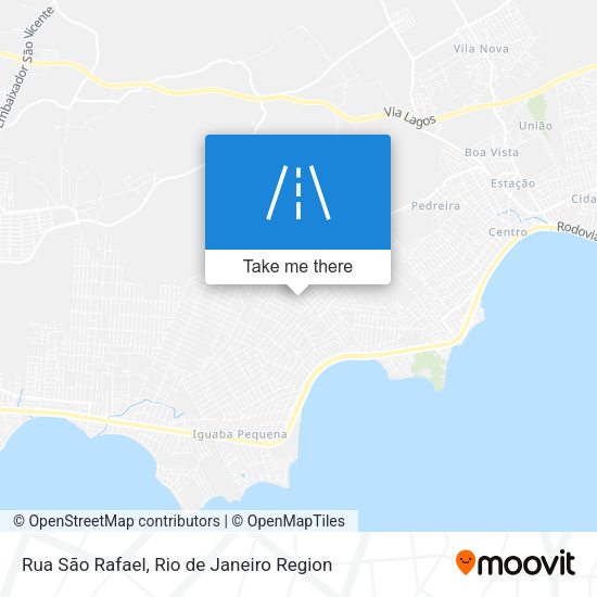 Rua São Rafael map