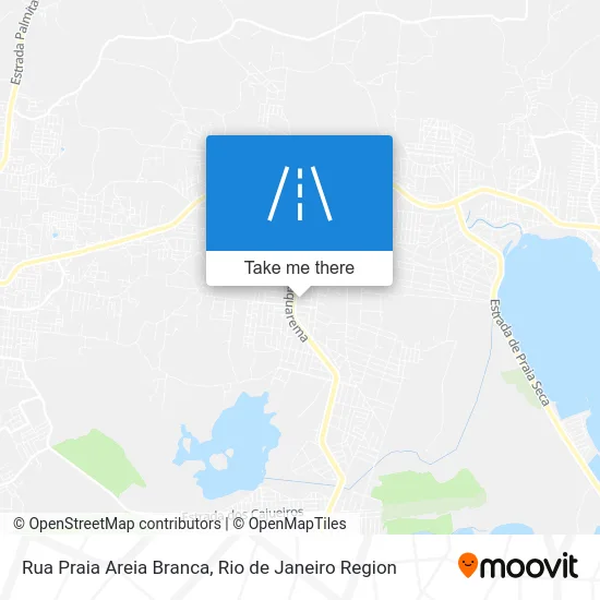 Rua Praia Areia Branca map