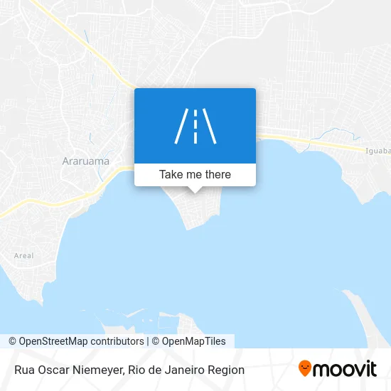Rua Oscar Niemeyer map