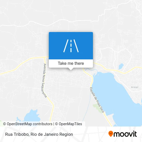 Rua Tribobo map