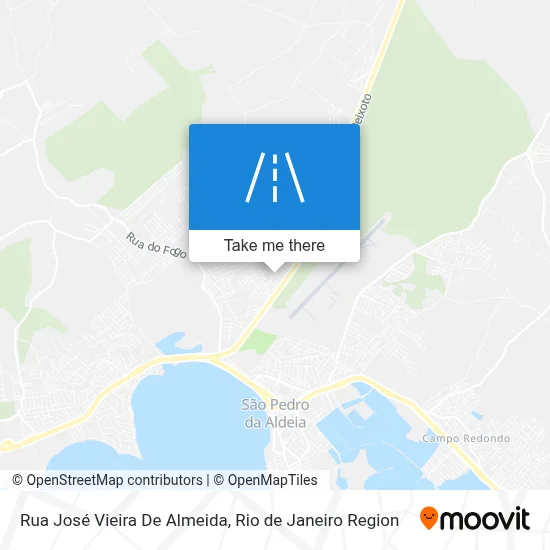 Rua José Vieira De Almeida map
