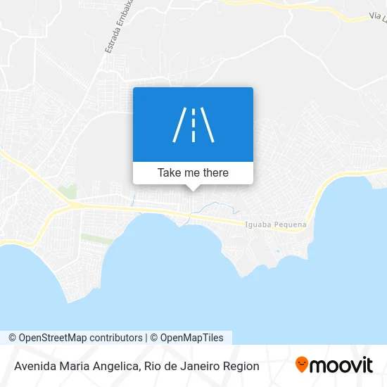 Avenida Maria Angelica map