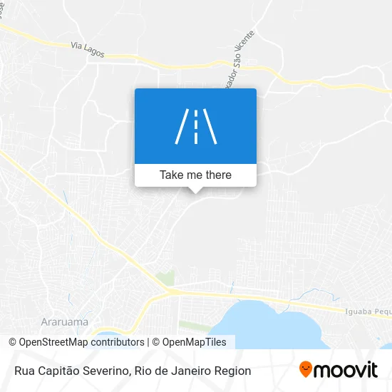 Rua Capitão Severino map