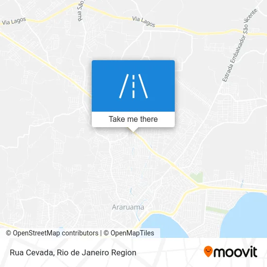 Rua Cevada map