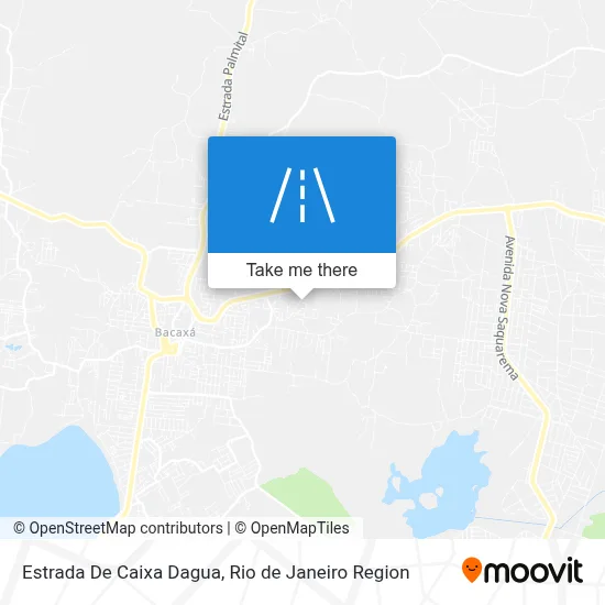 Estrada De Caixa Dagua map