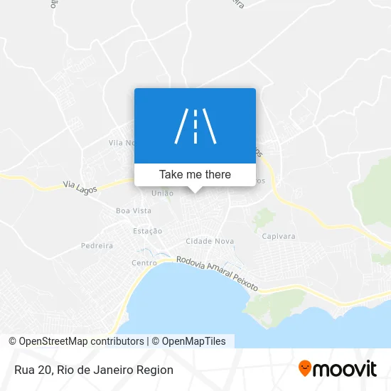 Rua 20 map