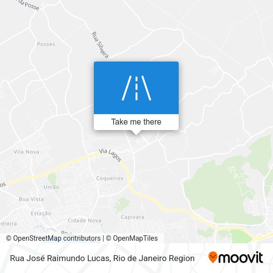 Rua José Raimundo Lucas map